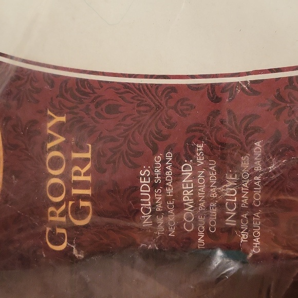 70's Groovy Girl Hippy Costume Medium Halloween 🎃 - Picture 4 of 7